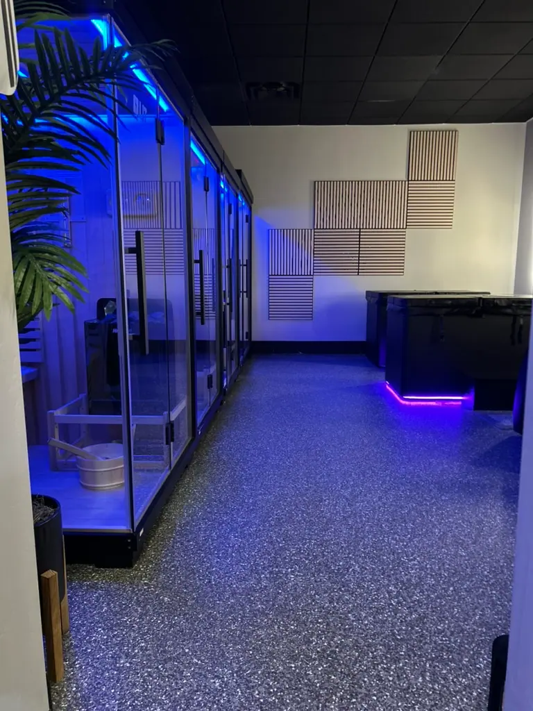 Iron Forge recovery and wellness space
